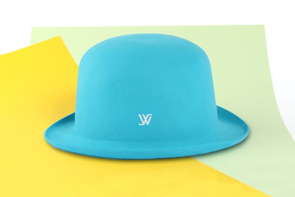 WHITE SANDS Macaron Wool Felt Hat One Size Sky Blue